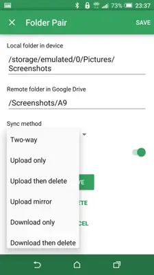 Drive Autosync android App screenshot 3